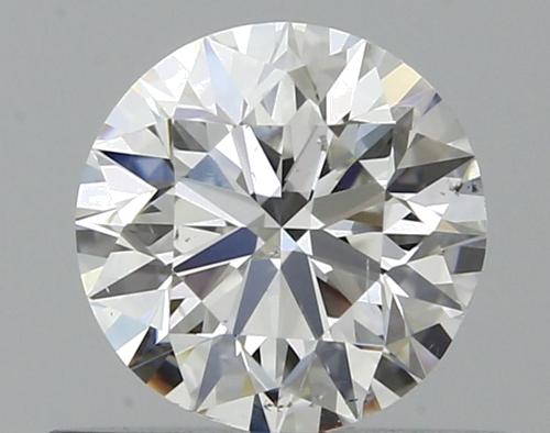 0.5 carat F-SI1 Very Good cut Natūralus Round Deimantas (1)