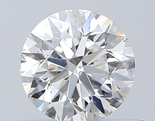 0.5 carat G-SI1 Very Good cut Natūralus Round Deimantas (1)