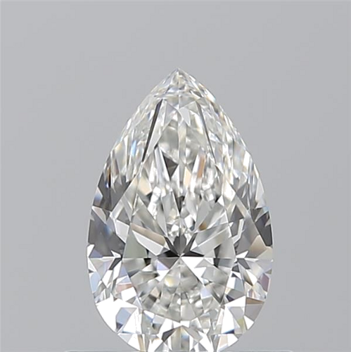 0.71 carat G-VS1 Natūralus Pear Deimantas (1)
