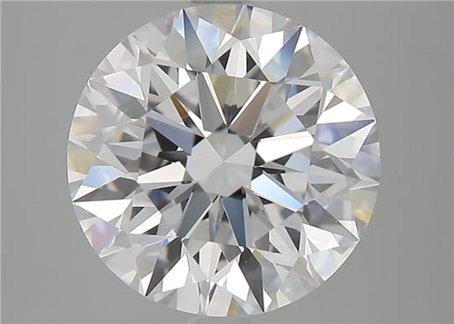 3.51 carat D-VVS2 Excellent cut Natūralus Round Deimantas (1)