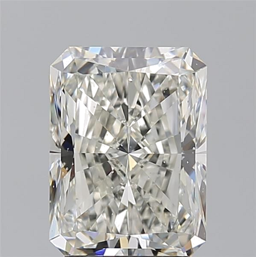 3.22 carat I-SI1 Natūralus Radiant Deimantas (1)