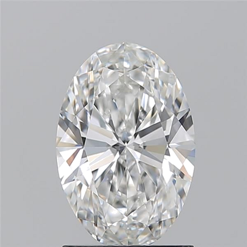 1.52 carat F-VVS2 Natūralus Oval Deimantas (1)
