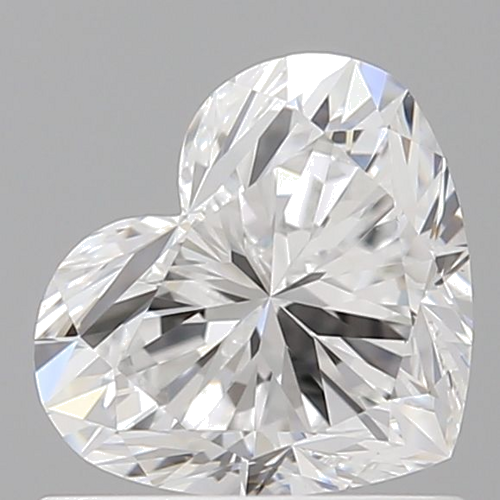 0.7 carat D-VVS1 Natūralus Heart Deimantas (1)