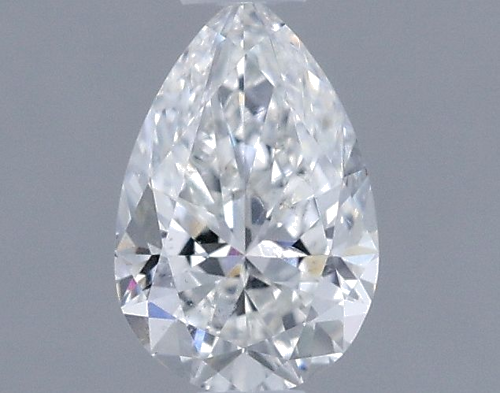 0.51 carat G-SI2 Natūralus Pear Deimantas (1)