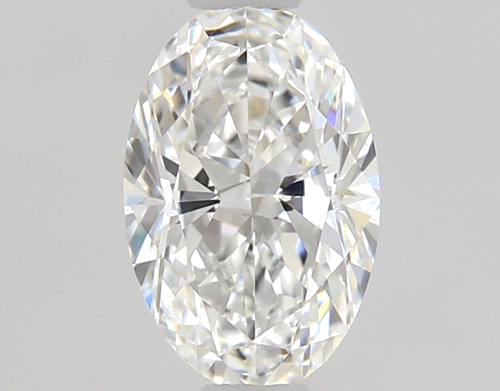 0.5 carat E-VVS2 Natūralus Oval Deimantas (1)