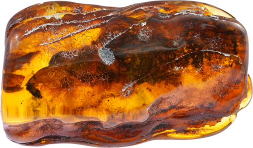 13,10 g Amber Nugget with inclusion (3)