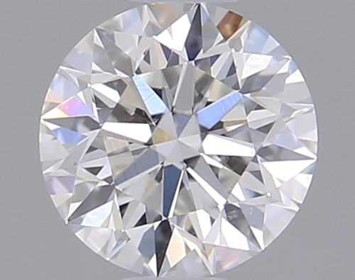 0.44 carat G-SI2 Excellent cut Natūralus Round Deimantas (1)