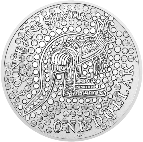 1 oz сребърна Кенгуру 2001 Австралия сребърна монета (1)