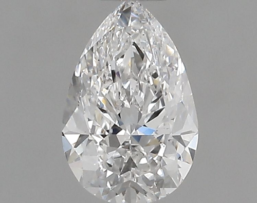 0.5 carat E-VS2 Natūralus Pear Deimantas (1)