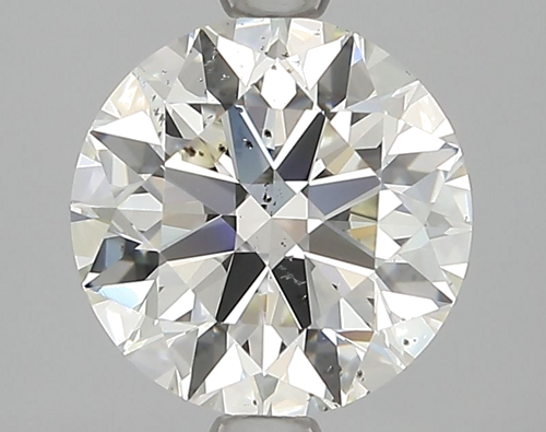 1.61 carat K-SI2 Excellent cut Natūralus Round Deimantas (1)
