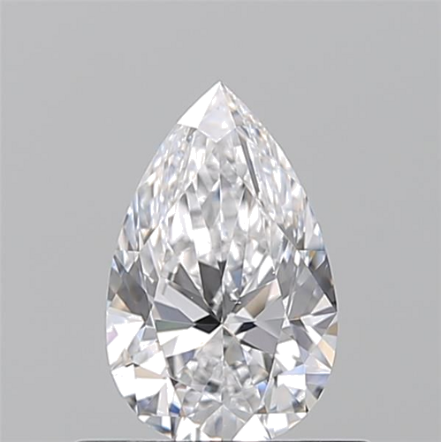 0.52 carat D-SI1 Natūralus Pear Deimantas (1)