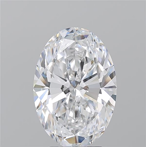 4.5 carat D-SI1 Natūralus Oval Deimantas (1)