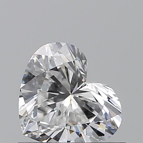 0.5 carat E-VS2 Natūralus Heart Deimantas (1)