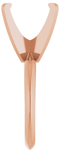 Sužadėtuvių Žiedas „Solitaire“ 585 Rožinis Aukso Oval 12mm x 10mm (4)