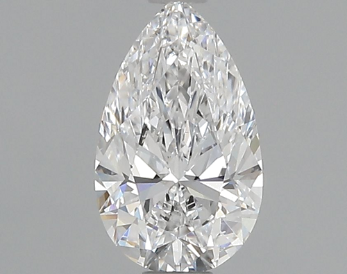0.62 carat D-VS2 Natūralus Pear Deimantas (1)