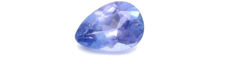 0.58 carat BLUE Pear Tanzanite (1)