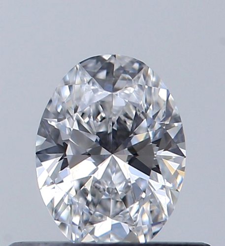 0.36 carat D-VVS1 Natūralus Oval Deimantas (1)