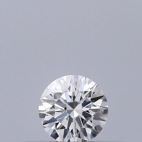 0.19 carat F-VVS1 Excellent cut Natūralus Round Deimantas (1)