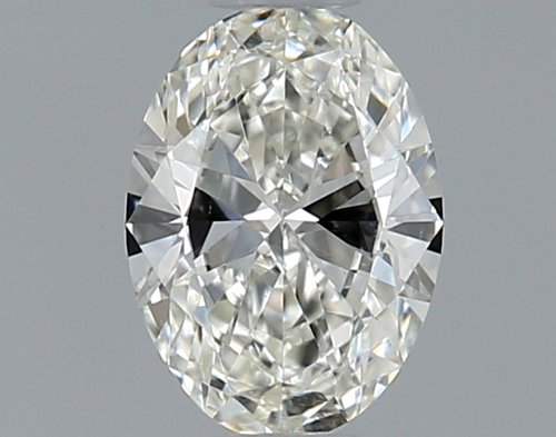 0.4 carat I-VS2 Natūralus Oval Deimantas (1)