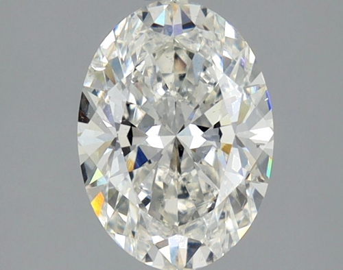 2.01 carat I-SI1 Natūralus Oval Deimantas (1)