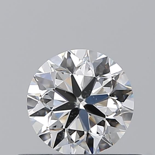 0.5 carat F-SI1 Very Good cut Natūralus Round Deimantas (1)