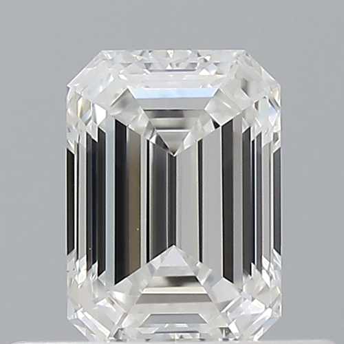0.51 carat F-VVS1 Natūralus Emerald Deimantas (1)