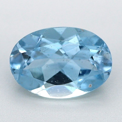 0.69 carat BLUE Oval Aquamarine (1)
