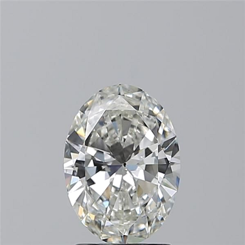 1.51 carat H-SI1 Natūralus Oval Deimantas (1)