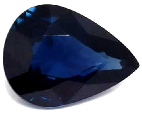 1.37 carat BLUE Pear Safyras (1)