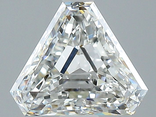 1.51 carat G-VVS2 Natūralus Triangular Deimantas (1)