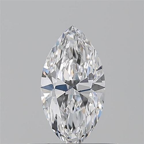 0.51 carat D-SI1 Natūralus Marquise Deimantas (1)