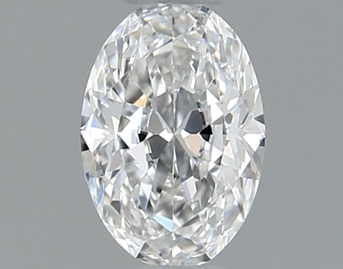 0.33 carat F-VVS2 Natūralus Oval Deimantas (1)