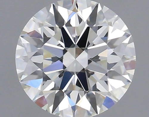 0.38 carat H-VVS1 Excellent cut Natūralus Round Deimantas (1)