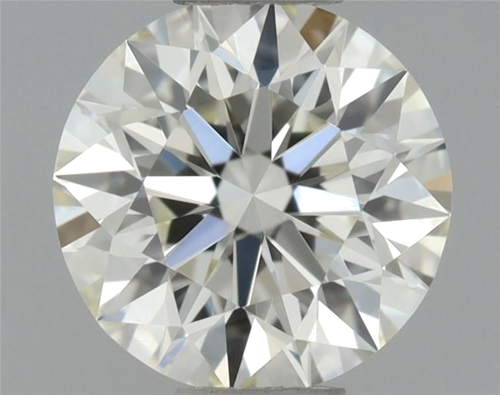 0.41 carat K-IF Excellent cut Natūralus Round Deimantas (1)