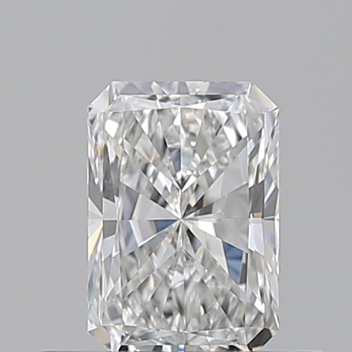 0.5 carat F-VVS1 Natūralus Radiant Deimantas (1)