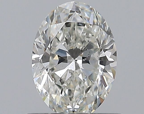 0.65 carat G-SI2 Natūralus Oval Deimantas (1)