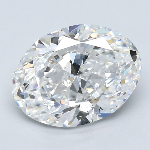 3.31 carat E-SI1 Natūralus Oval Deimantas (1)