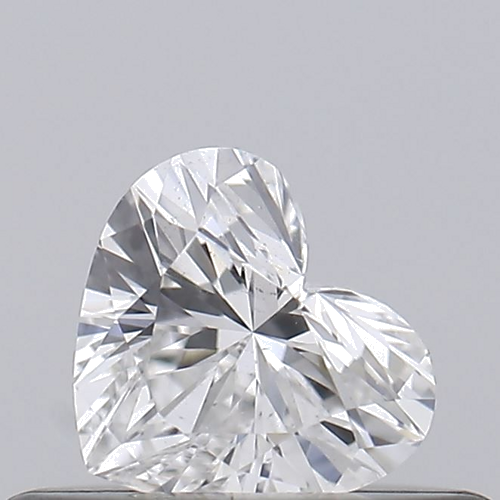 0.25 carat F-SI2 Natūralus Heart Deimantas (1)