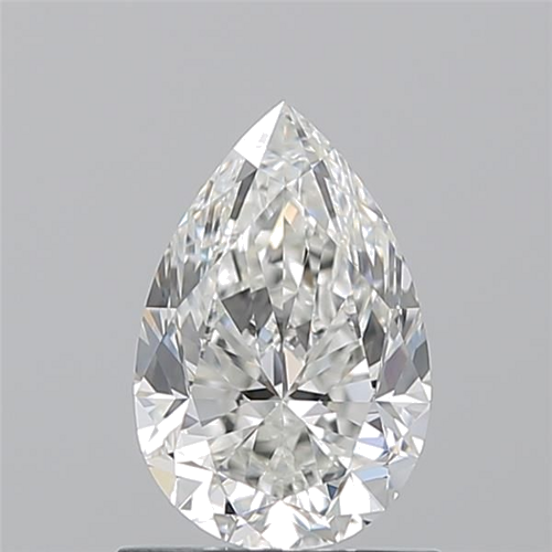 1.01 carat G-IF Natūralus Pear Deimantas (1)