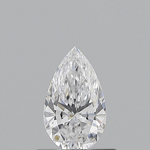 0.5 carat D-VVS1 Natūralus Pear Deimantas (1)