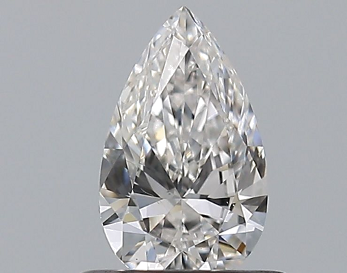 0.5 carat G-SI1 Natūralus Pear Deimantas (1)