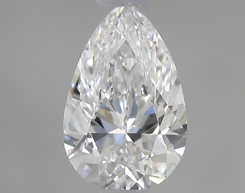 0.58 carat E-SI1 Natūralus Pear Deimantas (1)