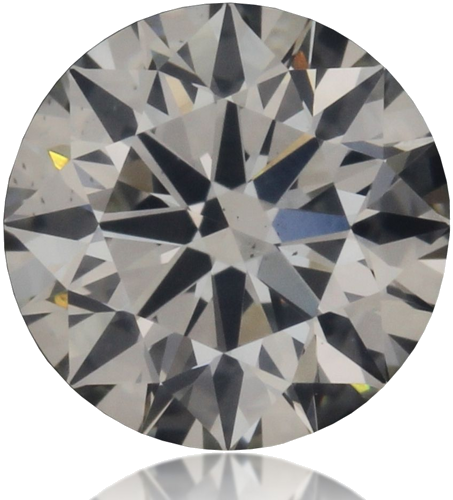 0.53 carat H-VS2 Excellent cut Natūralus Round Deimantas (1)