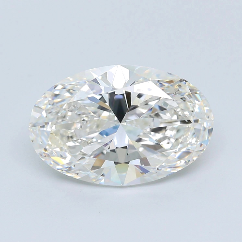 7.2 carat I-SI1 Natūralus Oval Deimantas (1)