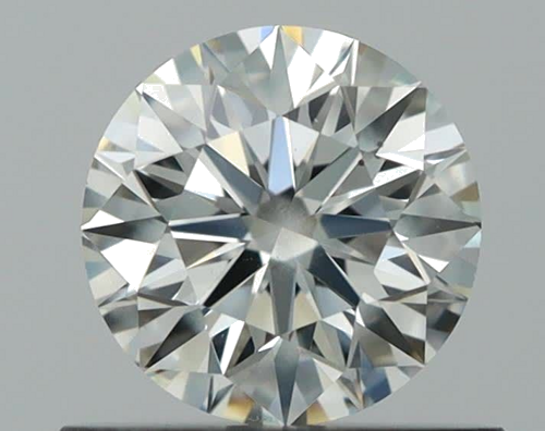 0.57 carat J-SI2 Excellent cut Natūralus Round Deimantas (1)