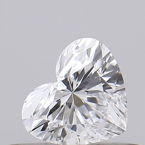 0.27 carat D-VVS2 Natūralus Heart Deimantas (1)
