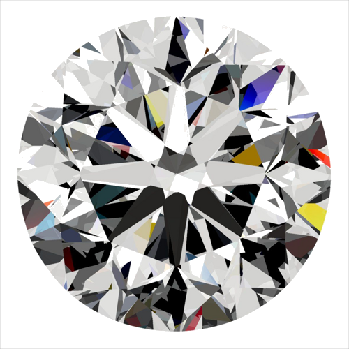 0.3 carat G-VVS2 GD cut Natūralus Round Deimantas (1)