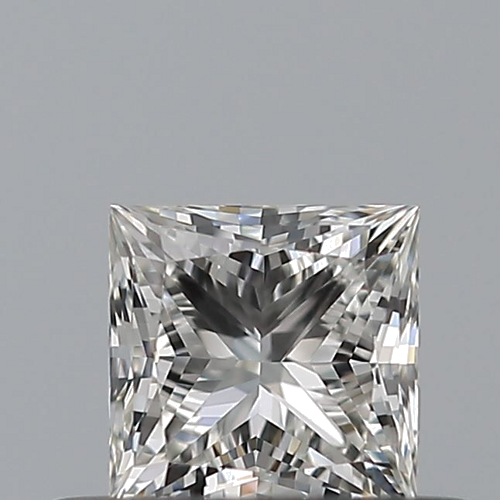 0.37 carat H-IF Natūralus Princess Deimantas (1)