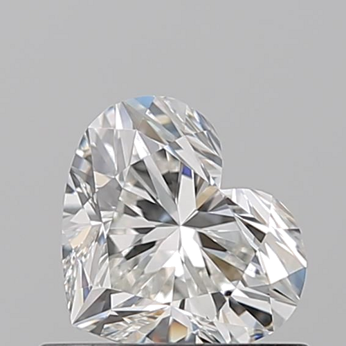 0.6 carat H-VVS1 Natūralus Heart Deimantas (1)