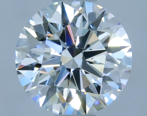 0.57 carat H-IF Excellent cut Natūralus Round Deimantas (1)